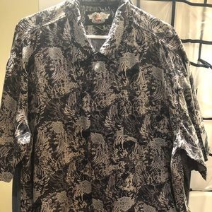 Harley-Davidson NICE Shirt 100% rayon 2XL